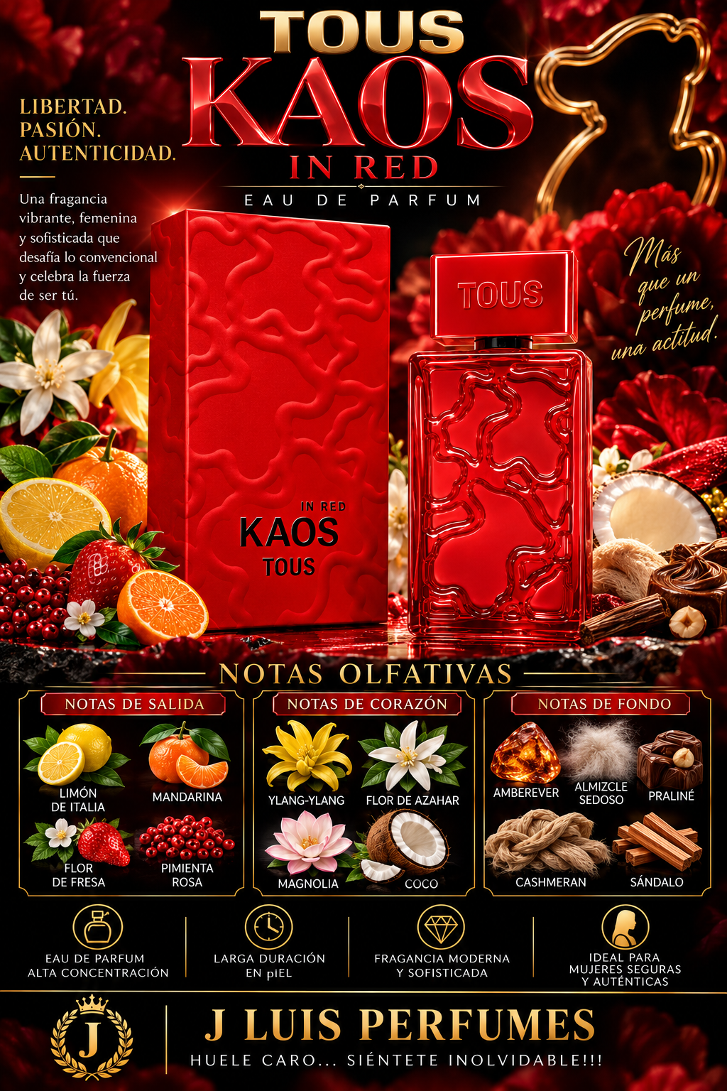 KAOS IN RED