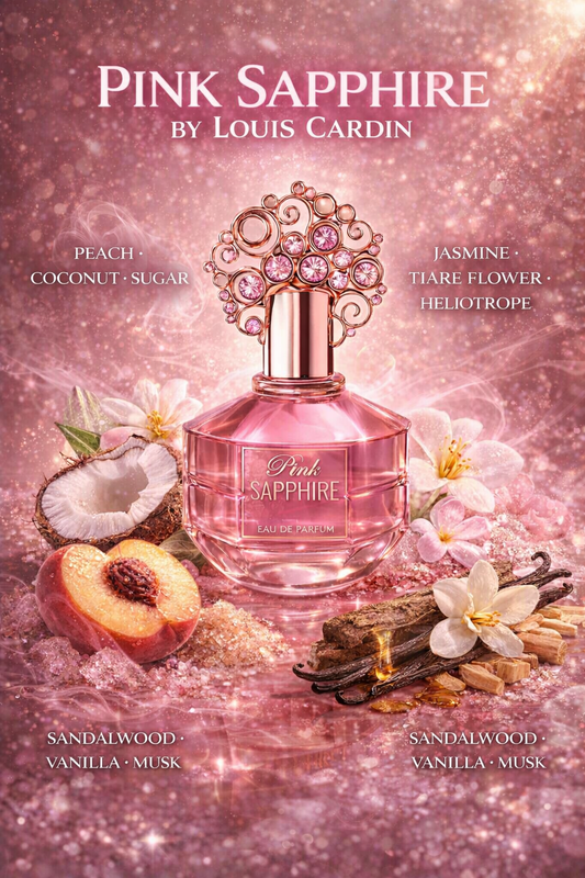 PINK SAPPHIRE BY LOUIS CARDIN