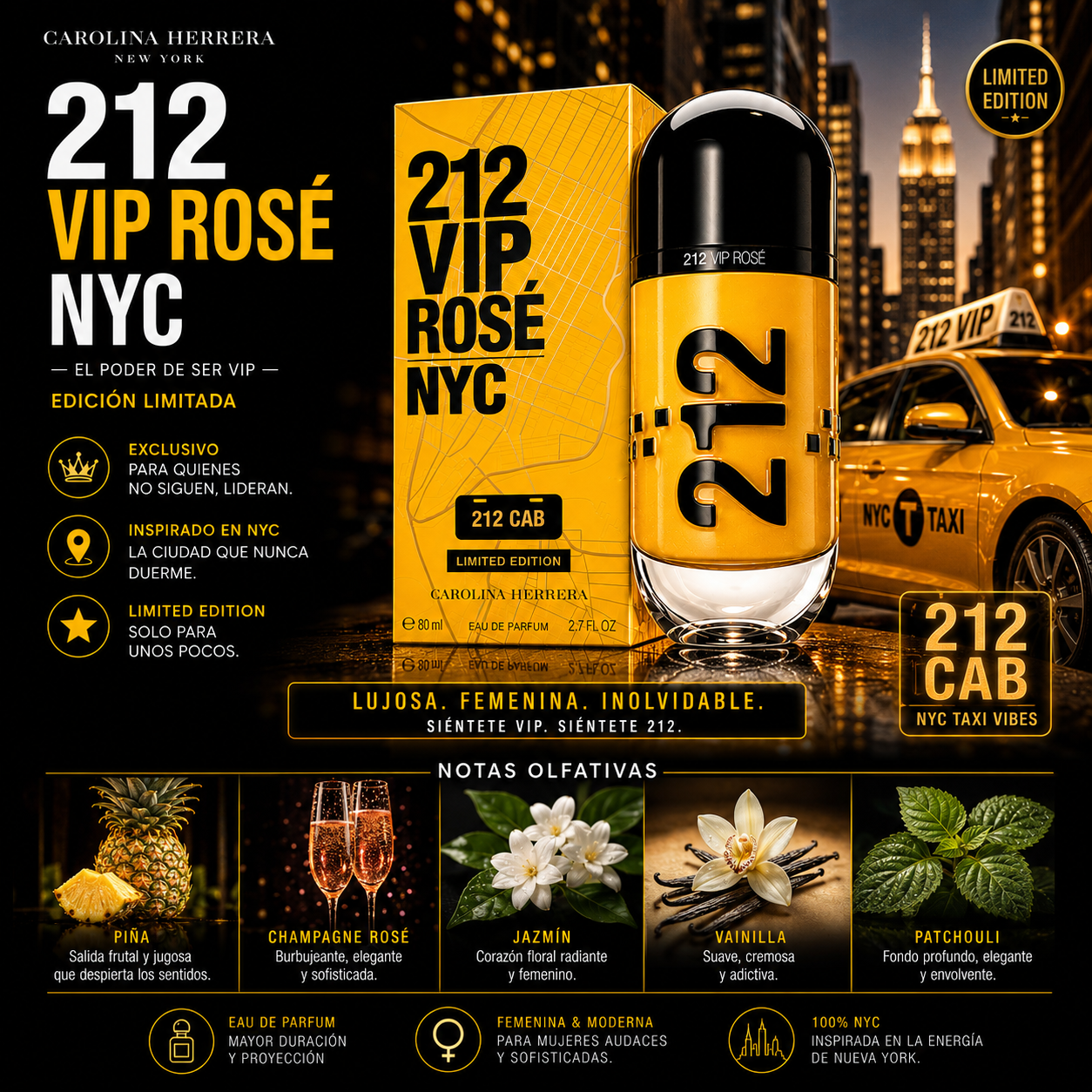 212 VIP ROSÉ NYC CAB LIMITED EDITION