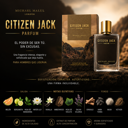 CITIZEN JACK PARFUM BY MICHAEL MALUL